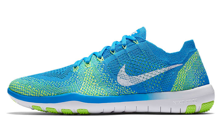 Nike Nike Free Focus Flyknit 2 Training Shoes Women's Low Top Blue/Green/White