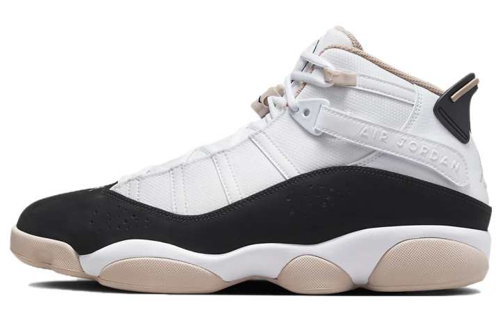 Jordan Jordan 6 Rings White Fossil Stone Black