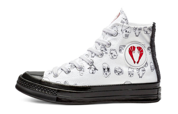 Converse Chuck 70 Shrimps x Chuck 70 Wmns Converse High 'White Black'