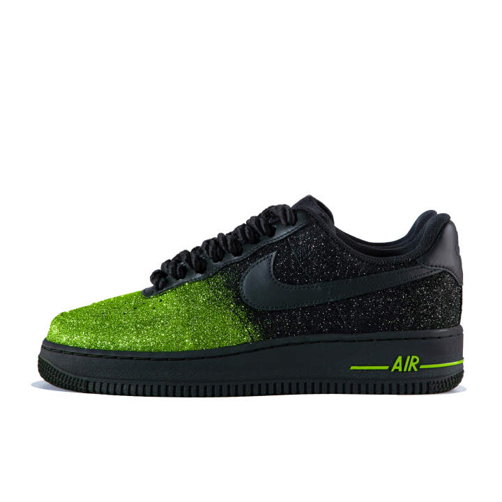 Nike Nike Air Force 1 Abrasion Resistant Lightweight Wear resistant And Lightweight Low top Skateboard Shoes Women's Green