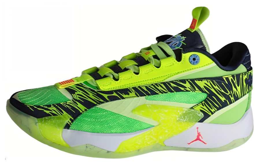 Jordan Jordan Luka 2 'Origin Story' PE Abrasion Resistant Breathable Low top Basketball Shoes Men's Green Black