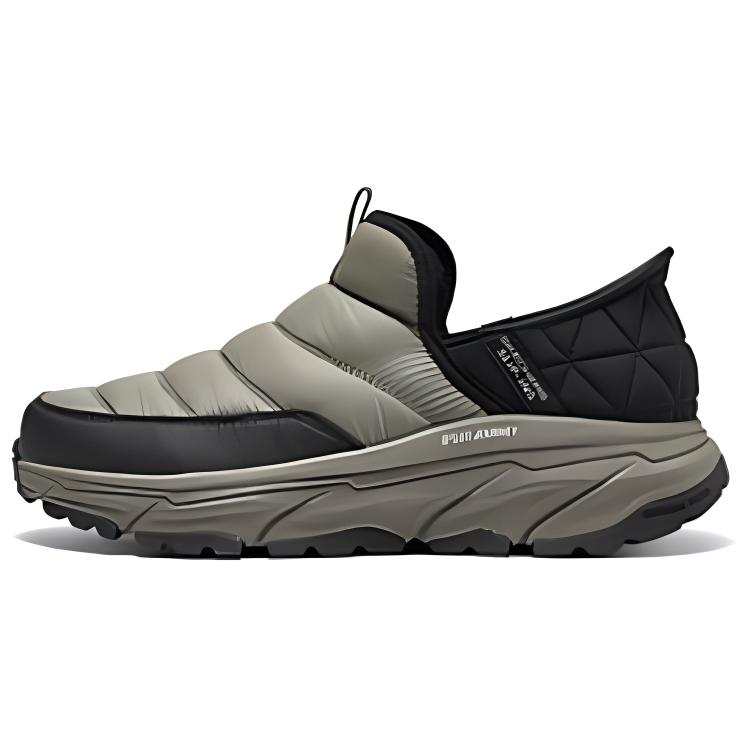 Skechers D'LUX JOURNEY Abrasion Resistant Thermal Low top Mountaineering Shoes Men's Tan