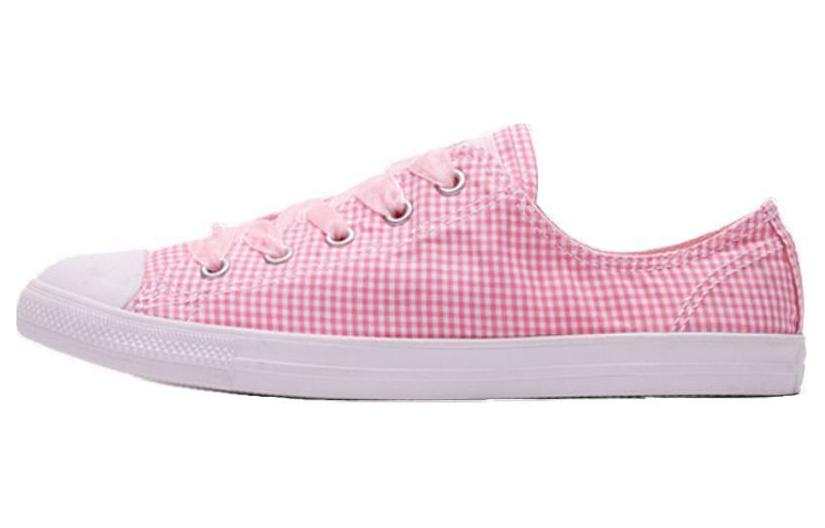 Converse Chuck Taylor All Star Converse Dainty Low 'Pink Plaid' Women's