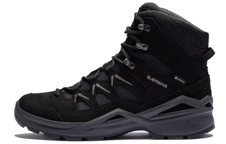 Lowa Mountaineering & Hiking Shoes Unisex High Top Black