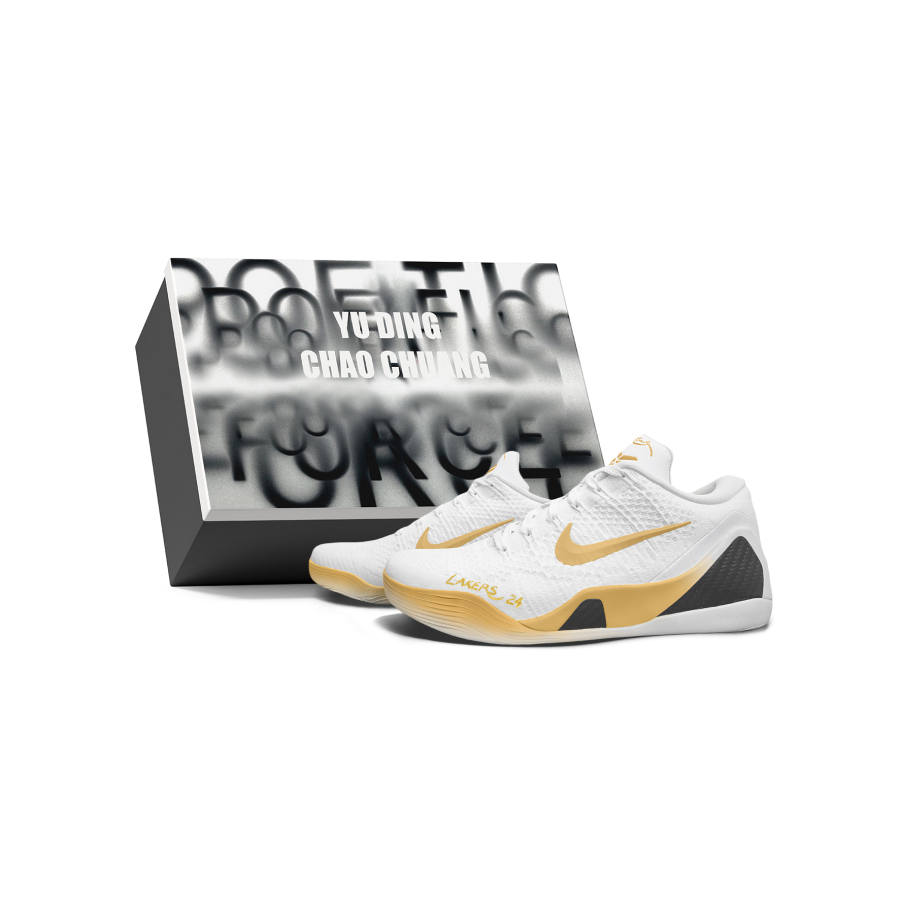 Nike Nike Kobe 9 Elite Low Protro'Halo' Cushioning Slip Resistant Abrasion Resistant Low top Basketball Shoes Unisex
