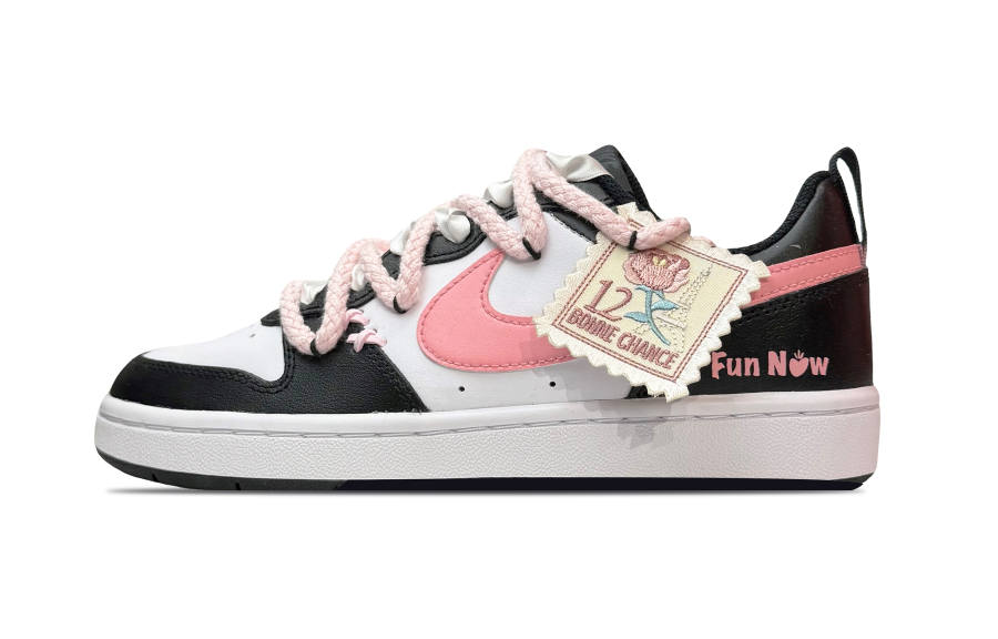 Nike Nike Court Borough Low top Skateboard Shoes Women's Dusty Pink