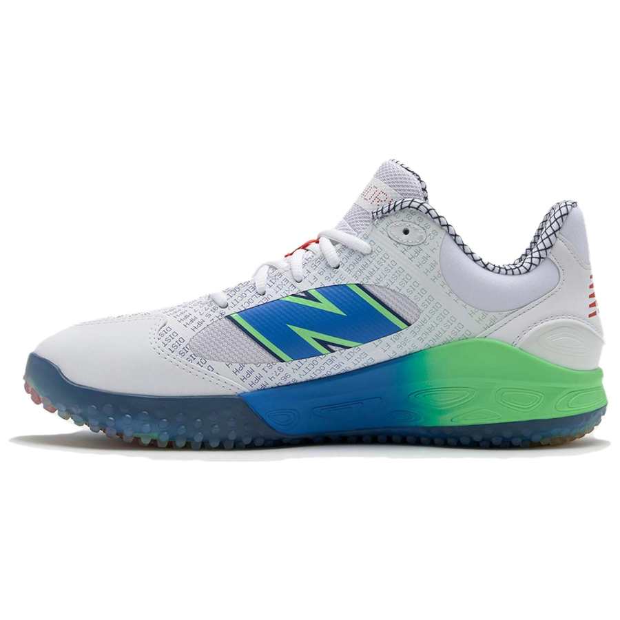 New Balance New Balance Fresh Foam 3000v7 Abrasion Resistant Low top Training Shoes Men's White Green Blue