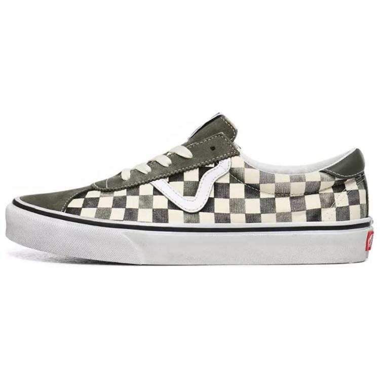 Vans Vans Washed Sport Grey Checkboard 'Gray White'