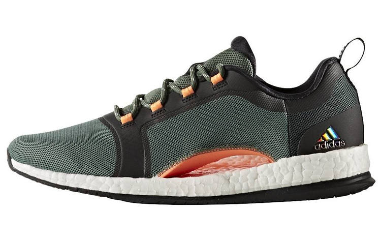 Adidas Adidas Pureboost X TR 2 Slip Resistant Abrasion Resistant Low top Training Shoes Women's Black Green