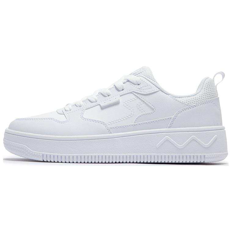 361° Abrasion Resistant Low top Skateboard Shoes Women's White