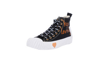 ISTEP High top Canvas Shoes Women's Black