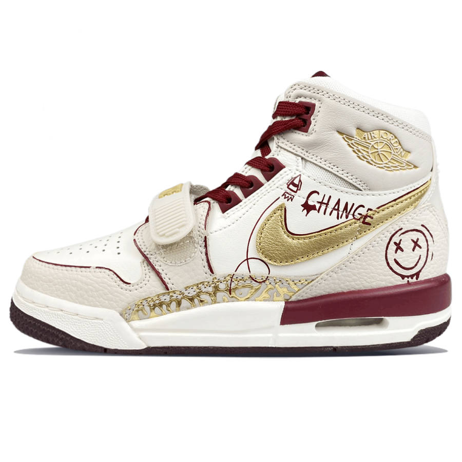 Jordan Jordan Legacy 312 CNY Street Graffiti Slip Resistant Abrasion Resistant Slip Resistant Abrasion Resistant High top