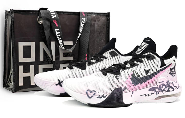 Nike Nike Air Max Impact 3 Slip Resistant Abrasion Resistant Low top Basketball Shoes Men's Energetic Pink