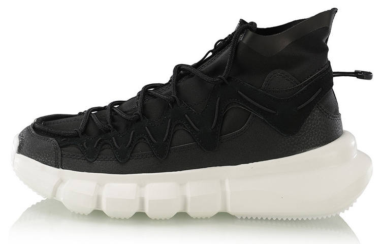 Li-Ning Li Ning Essence 2.3 Slip Resistant Abrasion Resistant High top Vintage Basketball Shoes Women's Black