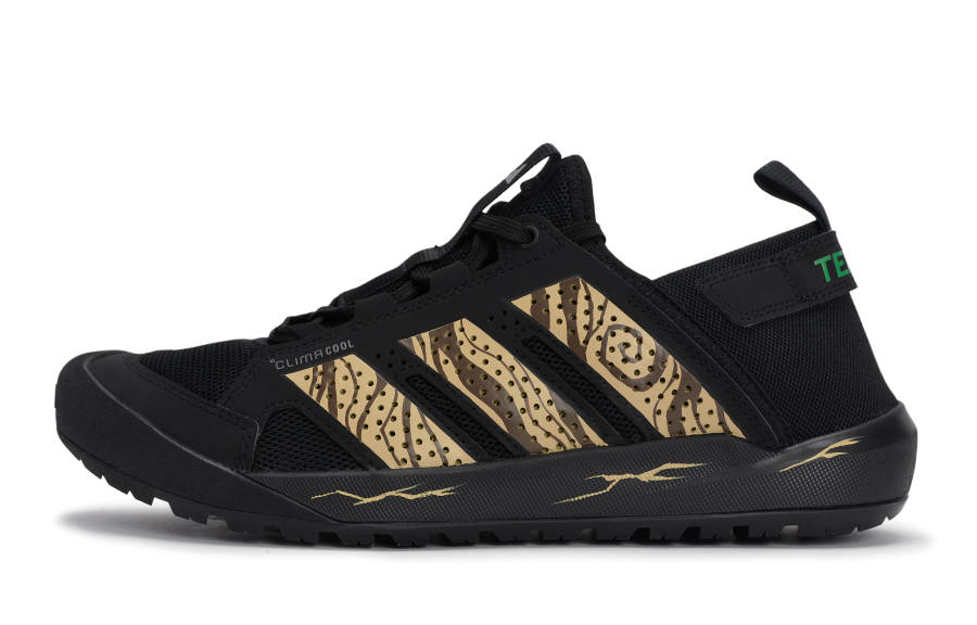 Adidas Adidas DAROGA 25 REGO Hot Dog, Annual Rings Abrasion Resistant Low top Mountaineering Hiking Shoes Unisex Black Brown