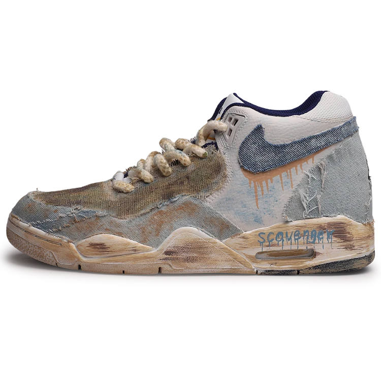 Nike Nike Flight Legacy Mid top Vintage Basketball Shoes Men's