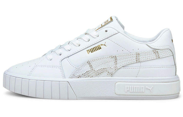 PUMA Cali Star Snake Casual Shoes White Women's