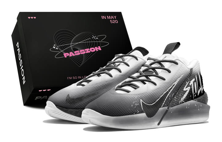 Nike Nike G.T. Jump Academy Ink Shadow Swift Edge, Graffiti Repainted, Special Box Abrasion Resistant Abrasion Resistant