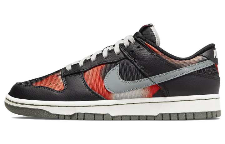 Nike Nike Dunk Low Graffiti Black Red
