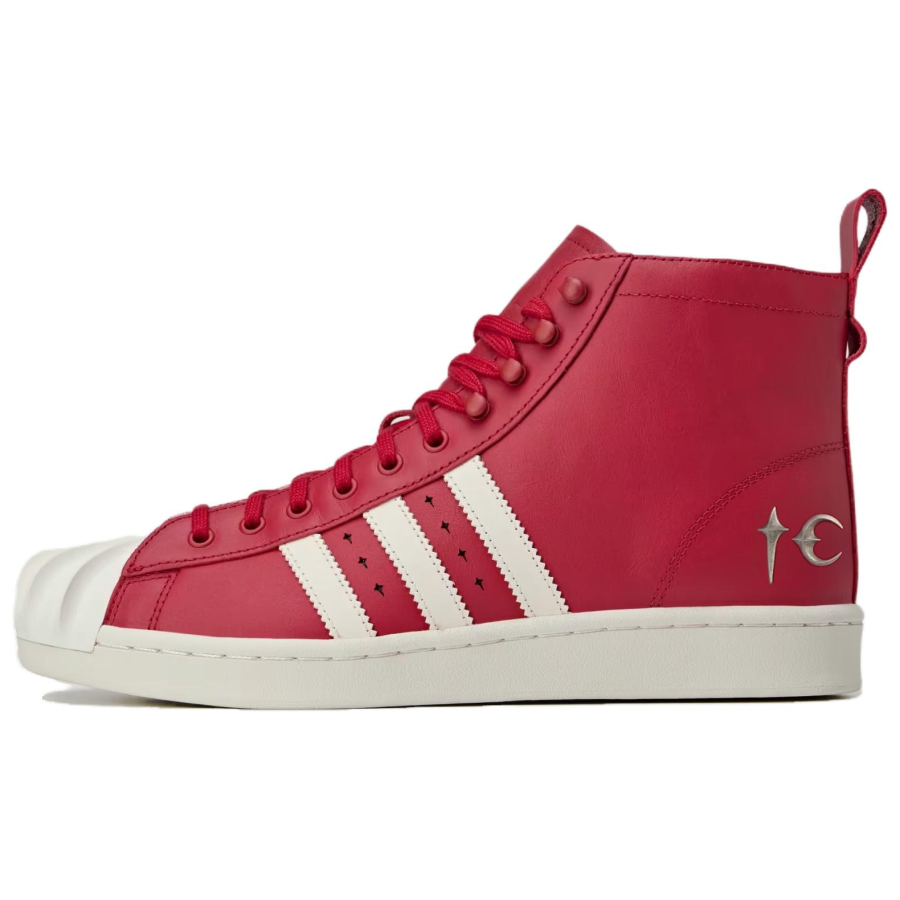 Adidas Originals x THUG CLUB SUPERSTAR Skateboard Shoes Unisex Red