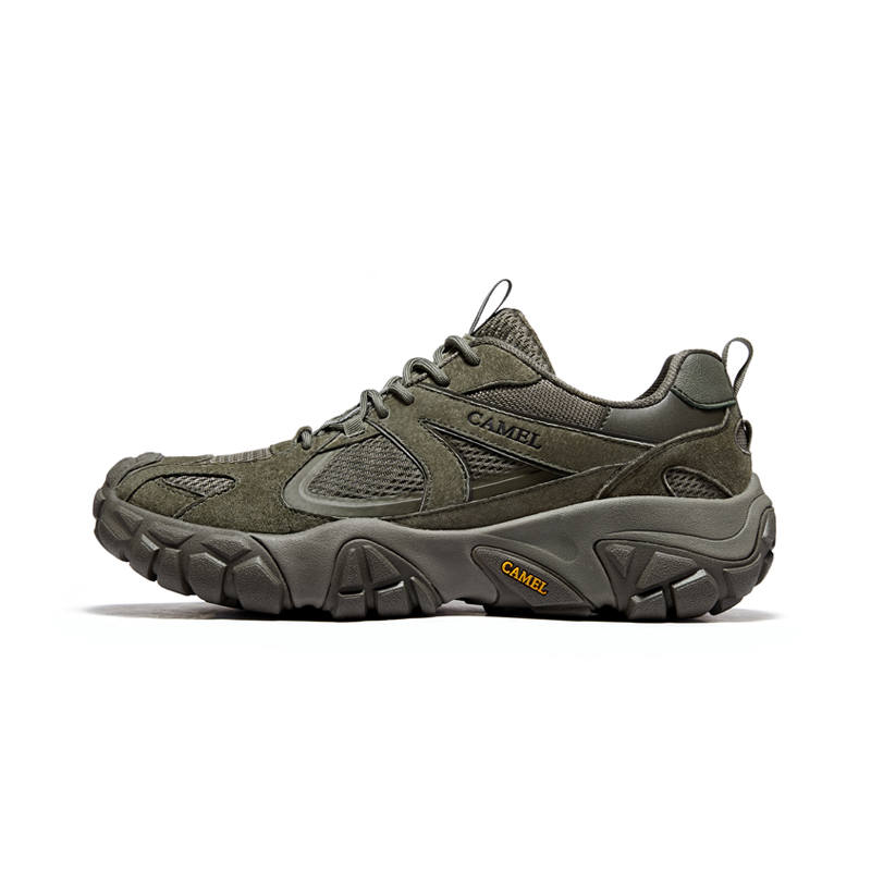 CAMEL Abrasion Resistant Grip Low top Hiking Shoes Men's