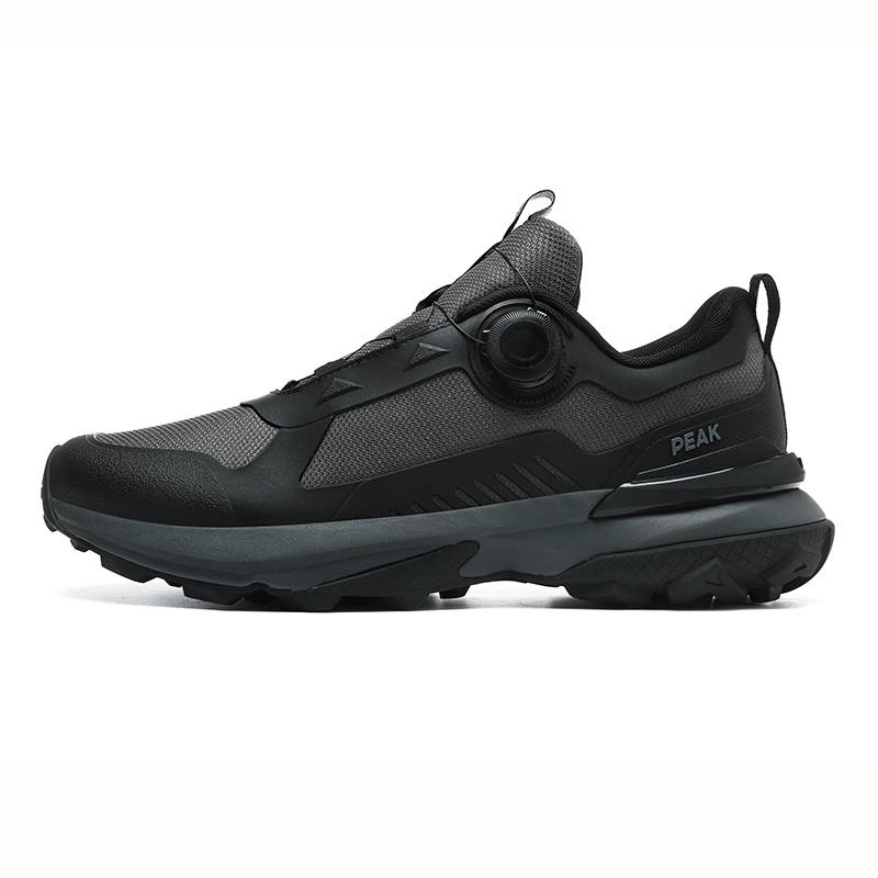 PEAK Taichi 7.0 Cushioning Slip Resistant Abrasion Resistant Low top Training Shoes Men's Magnet Gray Black