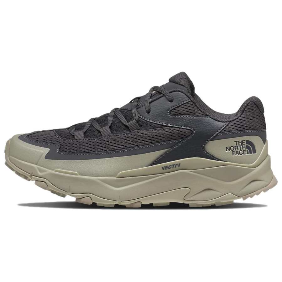 THE NORTH FACE VECTIV TARAVAL Soft And Comfortable Slip Resistant Abrasion Resistant Low top Hiking Shoes Men's Gray