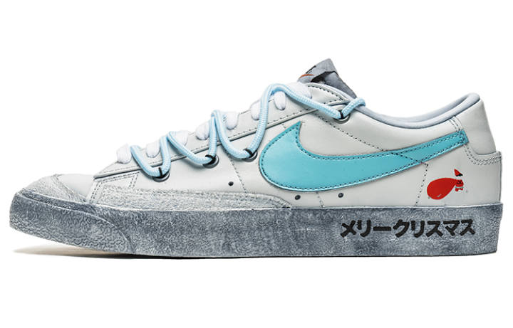 Nike Nike Blazer Slip Resistant Abrasion Resistant Slip Resistant Abrasion Resistant Low top Skateboard Shoes Unisex