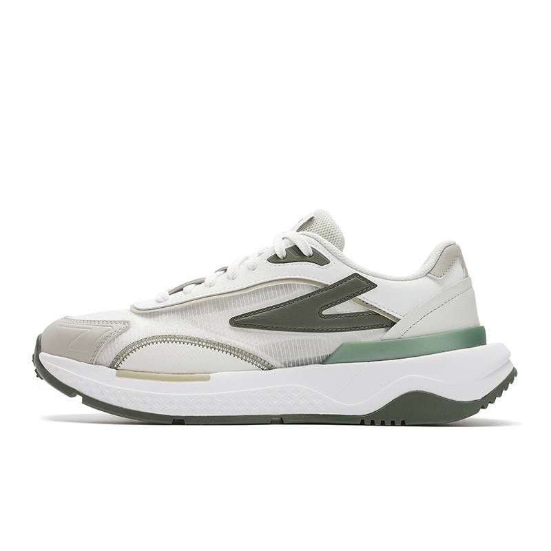 FILA PIONIERE Pioneer Abrasion Resistant, Breathable, Lightweight Low top Training Shoes Men's White Green
