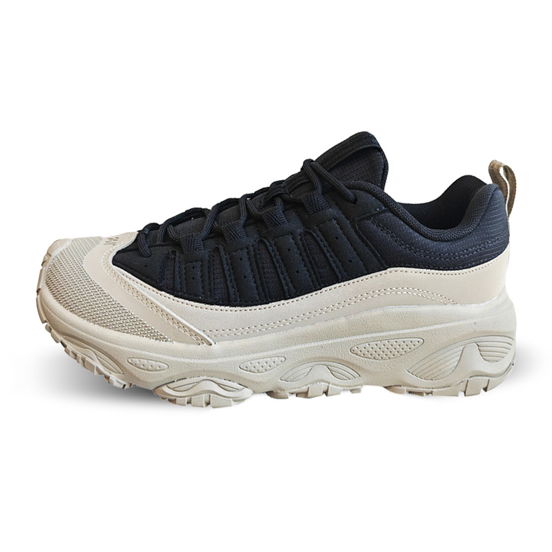 361° Cushioning Slip Resistant Abrasion Resistant Low top Mountaineering Shoes Men's Black Gray
