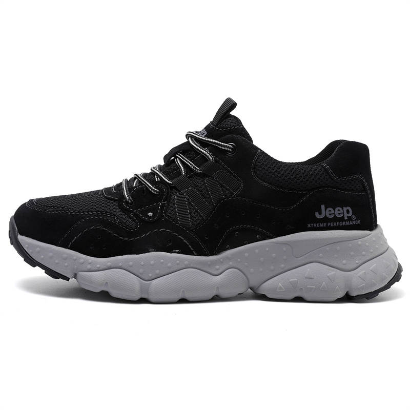 Jeep Low top Hiking Shoes Men's Black