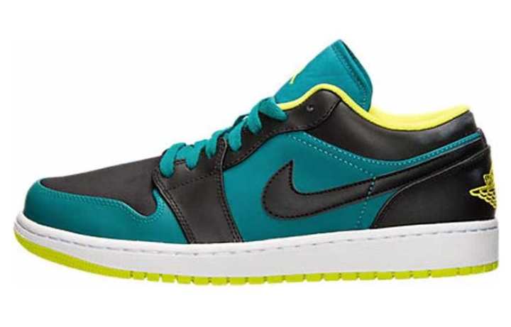Jordan Jordan 1 Low Lush Teal Venom Green Black