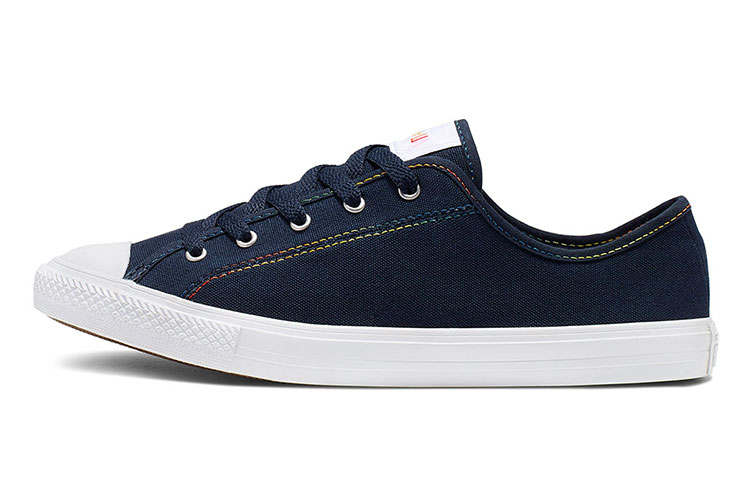 Converse Chuck Taylor All Star Dainty Rainbow Low Top Cowboy Blue Women's
