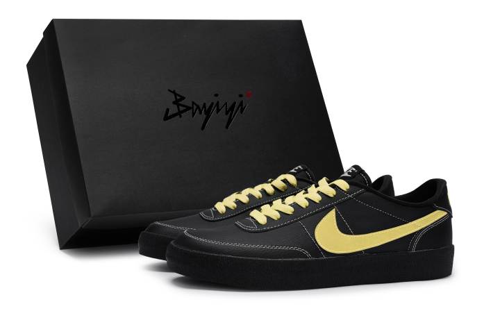 Nike Nike Killshot 2 Low top Skateboard Shoes Unisex Black Yellow