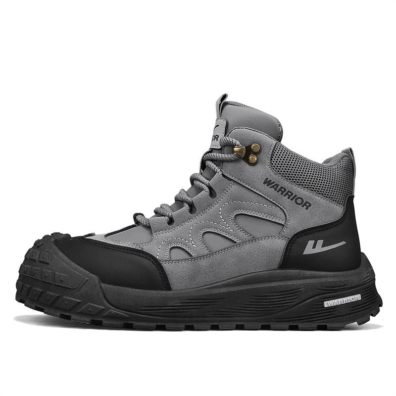 WARRIOR Mountaineering & Hiking Shoes Men's High Top Black