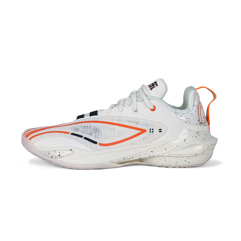 Li-Ning Li Ning Speed 11 Low top Basketball Shoes Men's Ecru PE Version