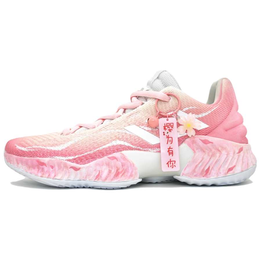 Adidas Adidas Pro Bounce 2018 Basketball Shoes Men's Low Top Pink
