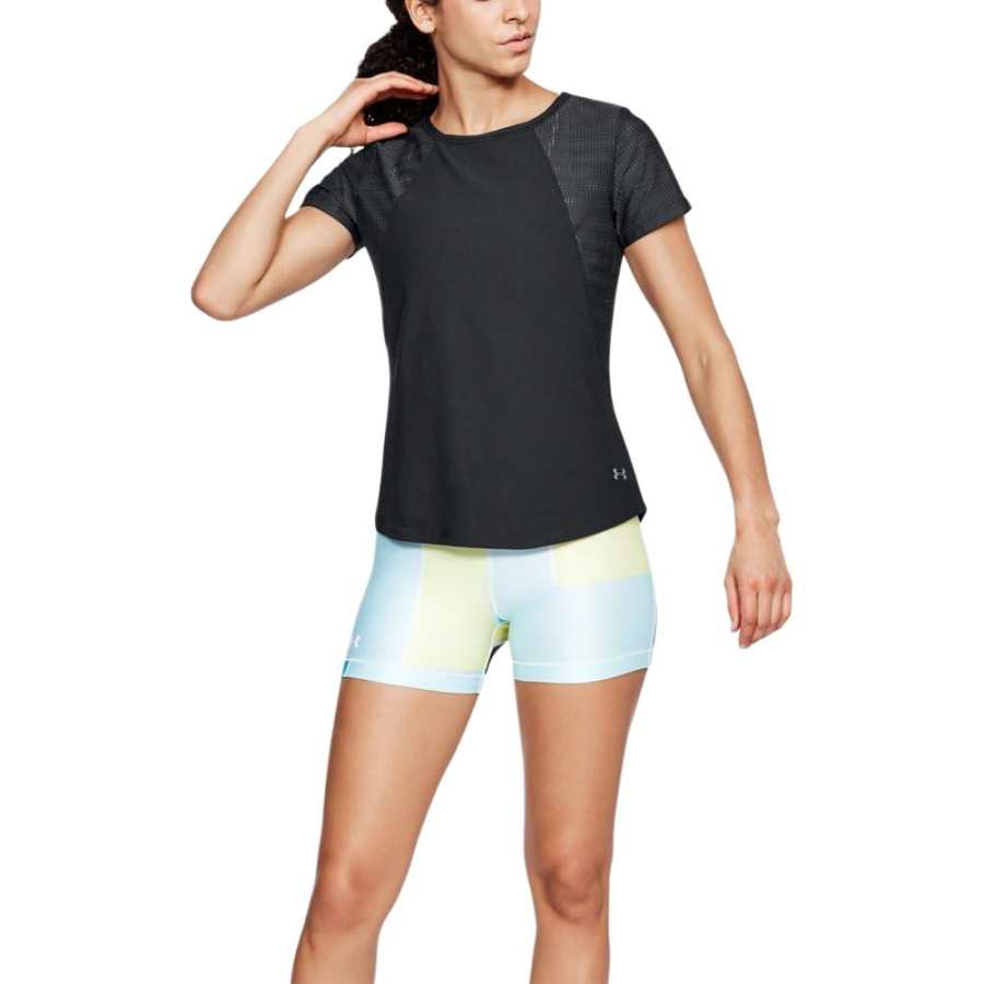 Under Armour T Shirts Women's Black Crew Neck