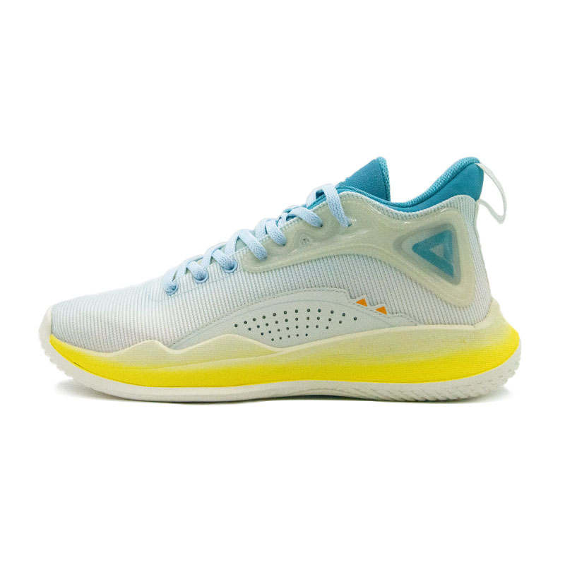 PEAK Cavalry 2 Cushioning, Wear Resistant Low top Basketball Shoes Men's White Blue