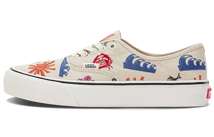 Vans Vans Authentic Low Top Casual Skate Shoes Unisex White