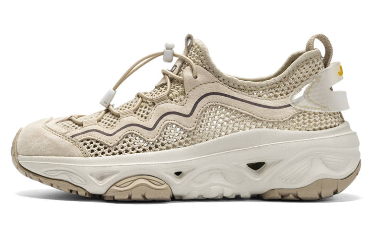 Jeep Fabric Comfortable Low top Hiking Shoes Women's Light Gray