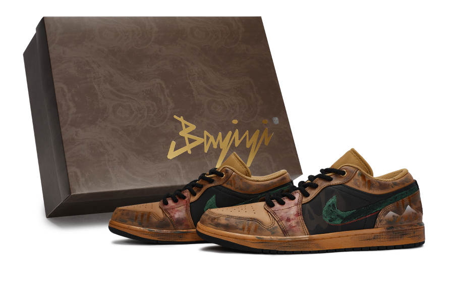 Jordan Jordan Air Jordan 1 811 Manufacturing, Wanderer Without Boundaries, Special Shoe Box Slip Resistant Abrasion Resistant
