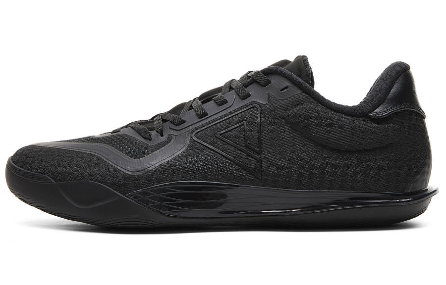 PEAK Taegeuk Unmatched EX Black Warrior Colorway Low top Performance Basketball Shoes Men's All Black