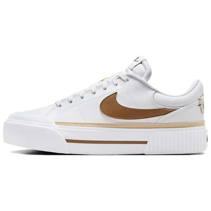 Nike Nike Court Legacy Lift White British Tan Sanddrift Women's