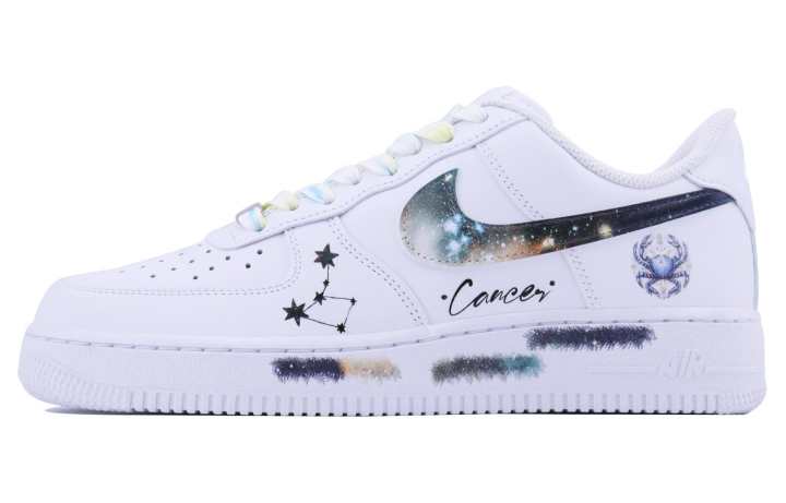 Nike Nike Air Force 1 Cancer SDS Coverage Thermal Coverage Low top Skateboard Shoes Men's White