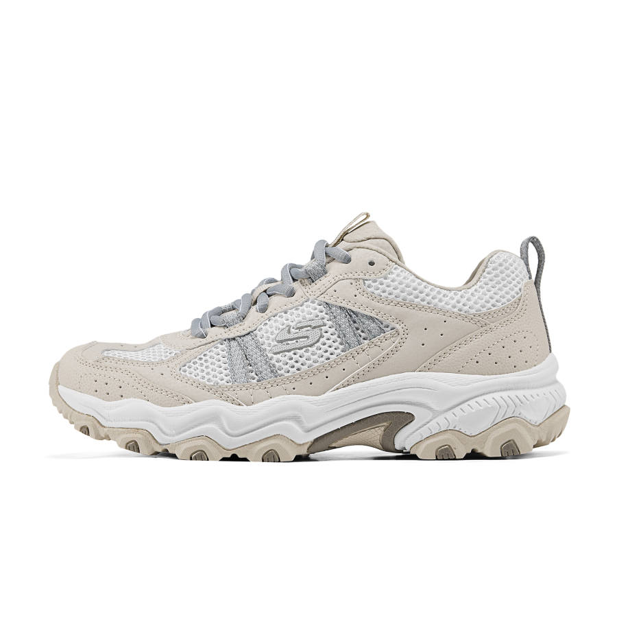 Skechers Breathable Support Abrasion Resistant Grip Low top Hiking Shoes Women's Gray White