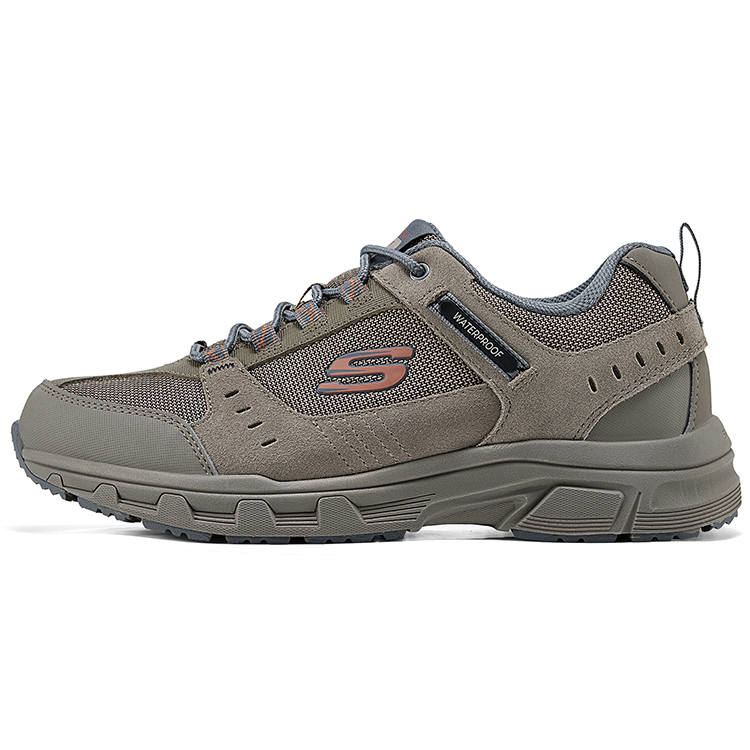 Skechers OUTDOOR MENS Wear resistant And Lightweight Low top Mountaineering Shoes Men's Taupe