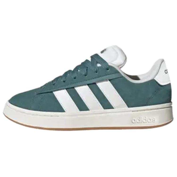 Adidas Adidas GRAND COURT ALPHA Synthetic Leather Abrasion Resistant Support Low top Skateboard Shoes Unisex Cyan