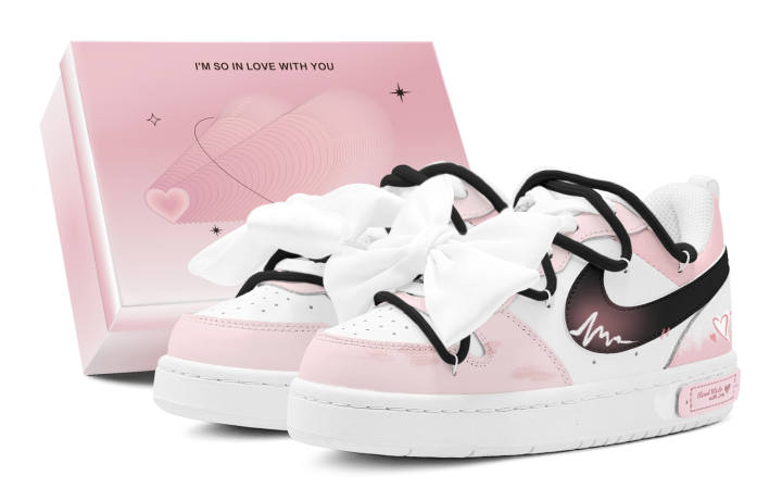 Nike Nike Court Borough Low top Skateboard Shoes Women's Pink
