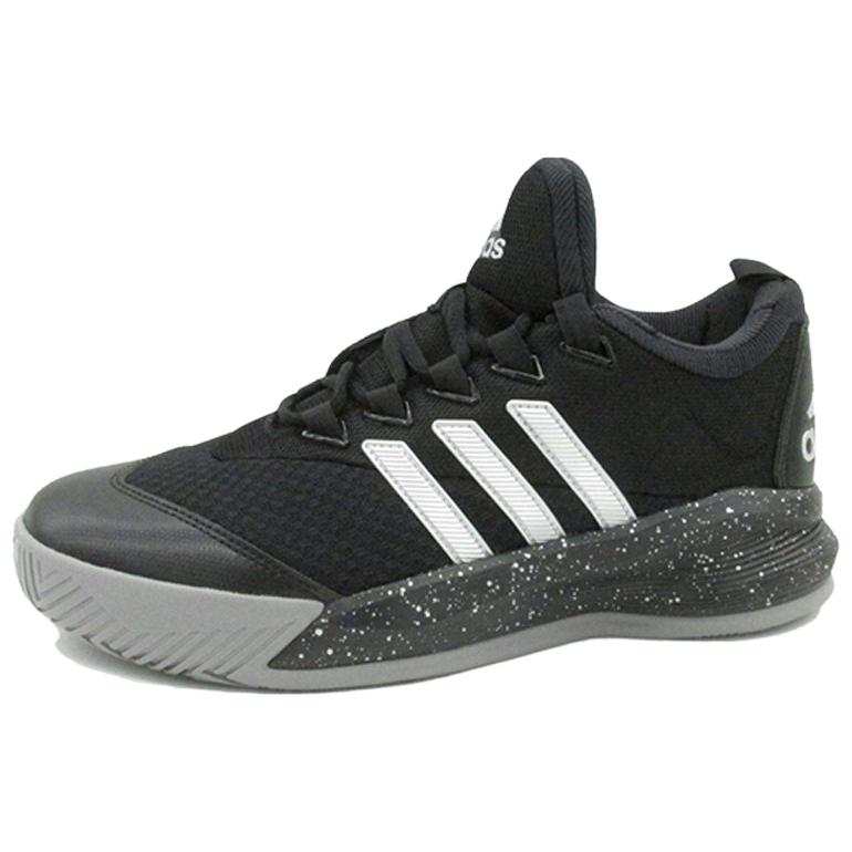 Adidas Adidas Slip Resistant Abrasion Resistant Low top Basketball Shoes Men's Black